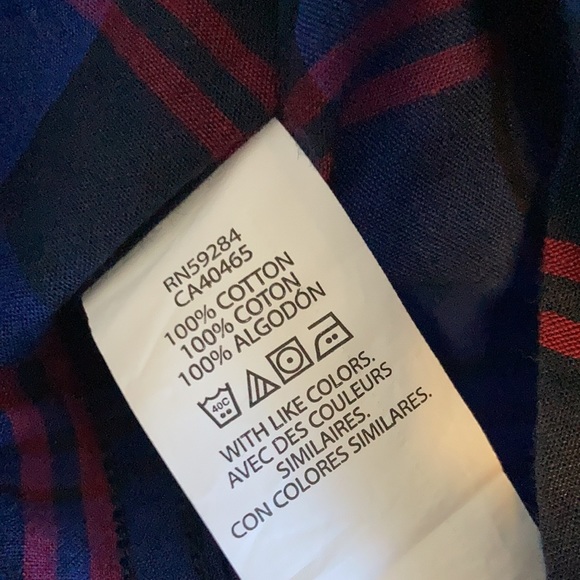 Children’s Place Plaid Button Down Shirt, 3T - Picture 4 of 5